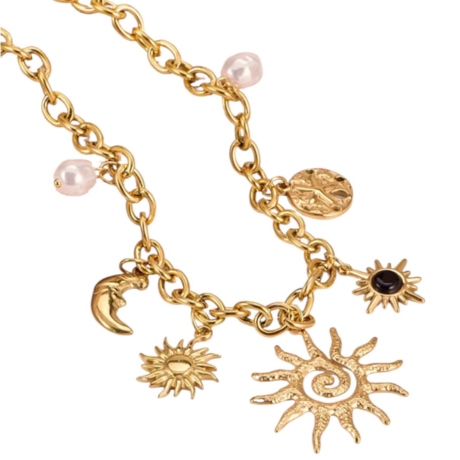 Boho Sun Ketting
