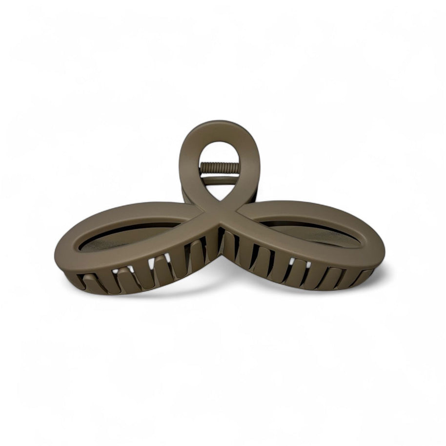 Schattige Haarclip Bruin