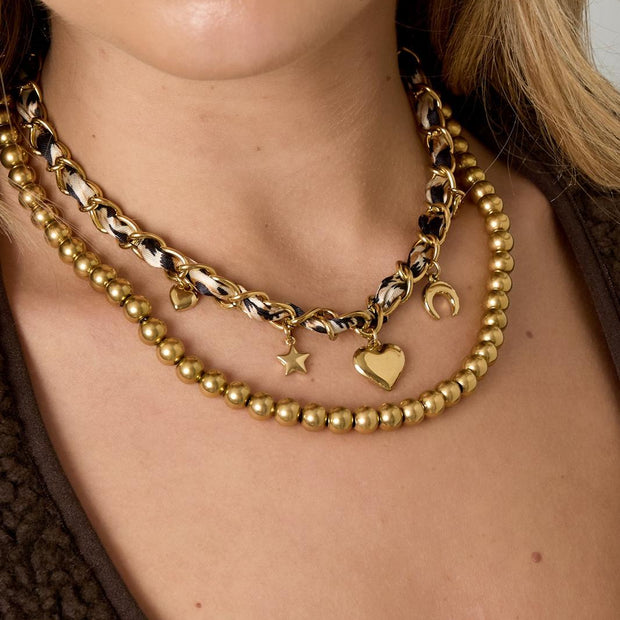 Roestvrijestalen Halsketting Star