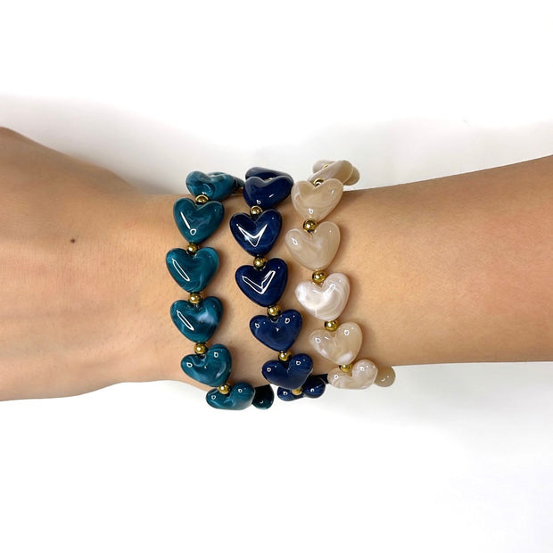 Kralen Harten Armband