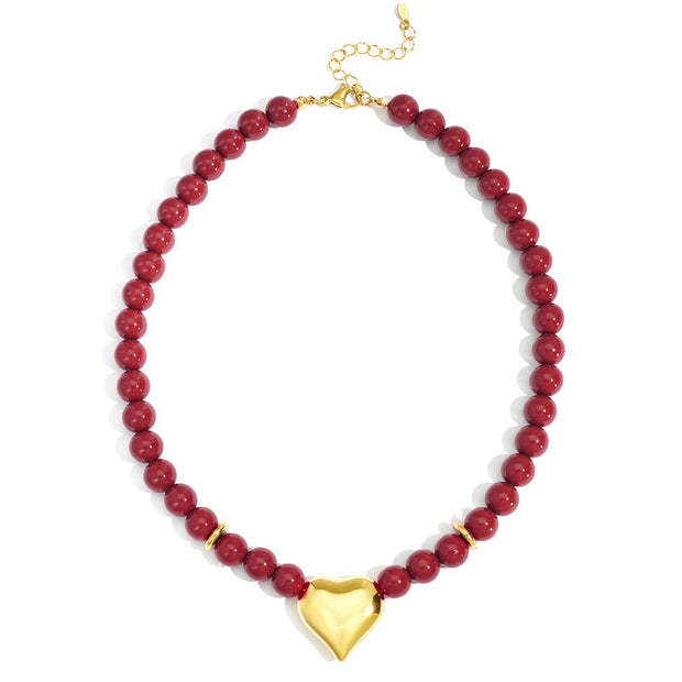 Harten Kralen Ketting