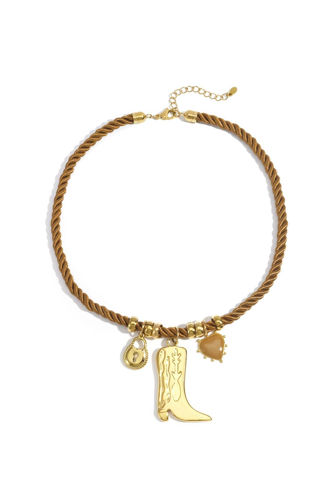 Polyester Hanger Ketting Laarzen