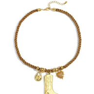 Polyester Hanger Ketting Laarzen