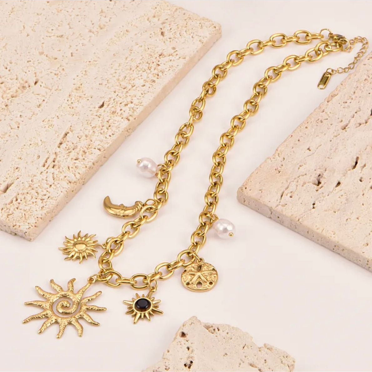 Boho Sun Ketting
