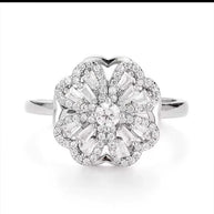 Spinning Clover Ring – Anti-Stress Ring