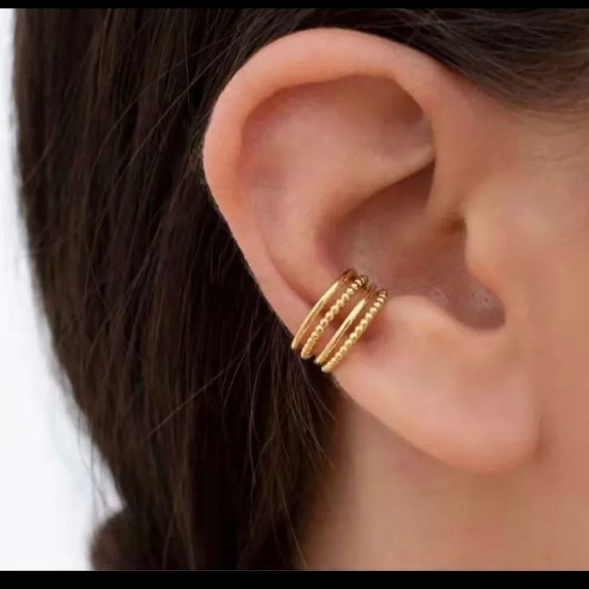 Four Layer Ear Cuff