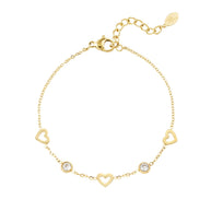 Armband Met Hart En Diamant