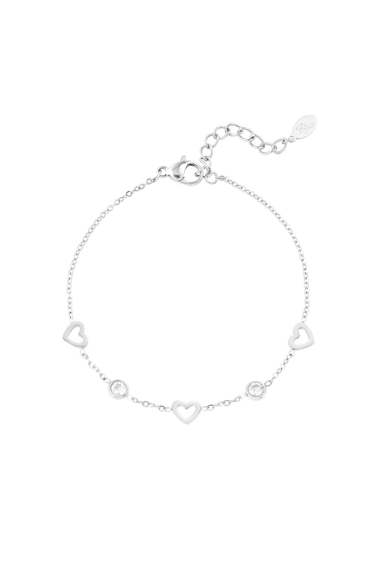 Armband Met Hart En Diamant