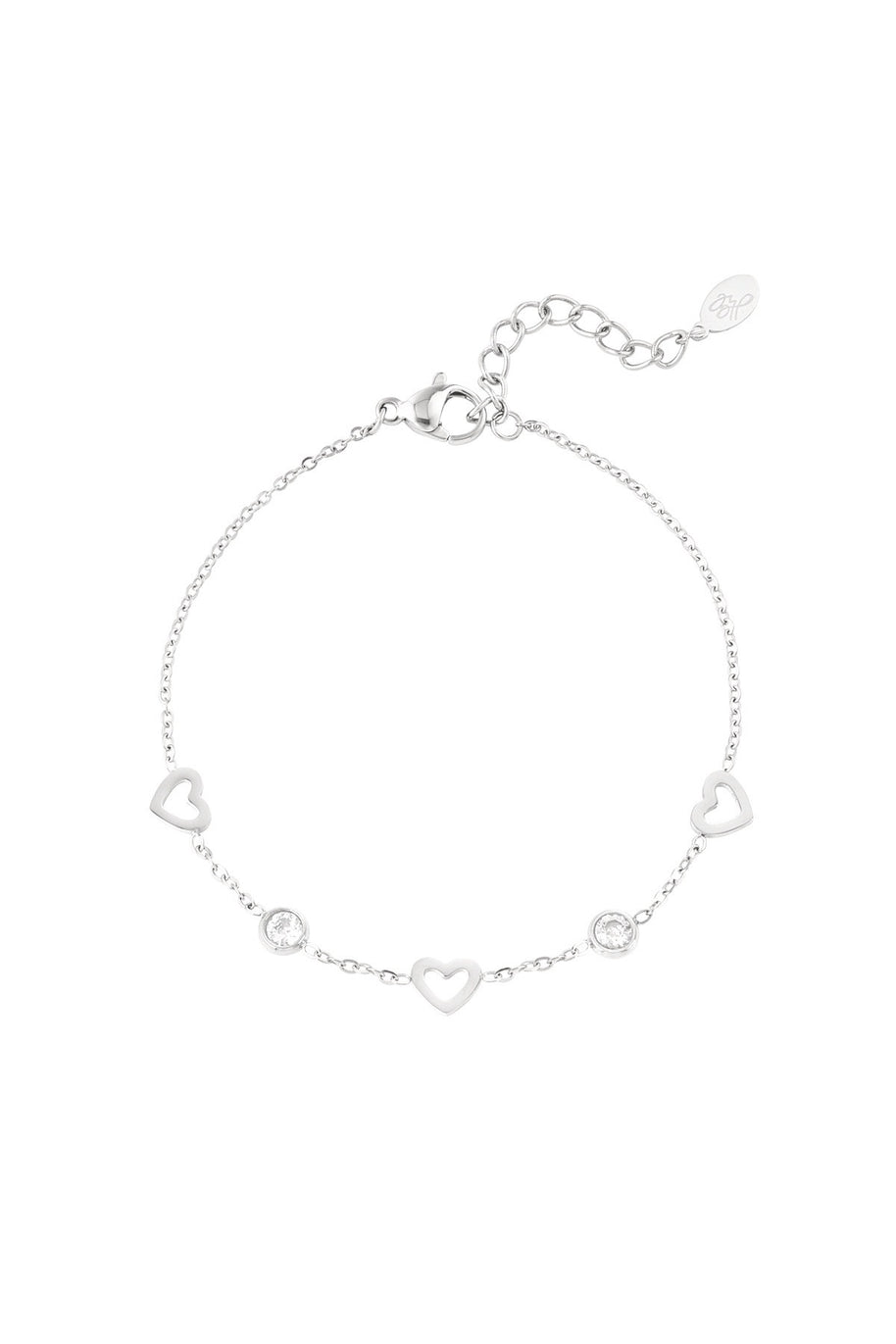 Armband Met Hart En Diamant