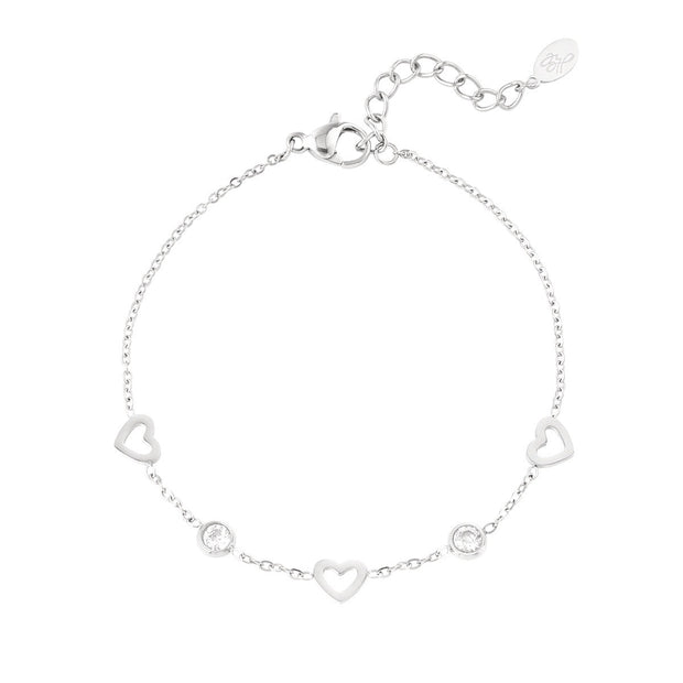 Armband Met Hart En Diamant