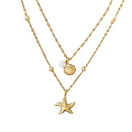 Parel / Zeester Ketting