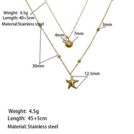 Parel / Zeester Ketting