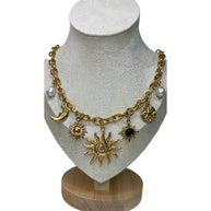 Boho Sun Ketting